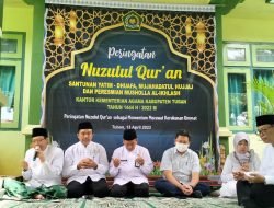 Kemenag Tuban Resmikan Musala sekaligus Gelontorkan Ratusan Juta untuk Yatim dan Dzuafa