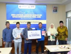 LP3M Universitas Nurul Jadid Berikan Perhargaan kepada 22 Dosen Produktif