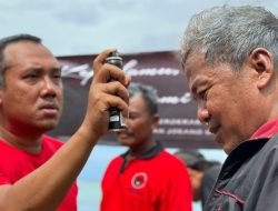 Dukung Ganjar, 2.500 Warga Masalembu Cat Rambut Warna Putih