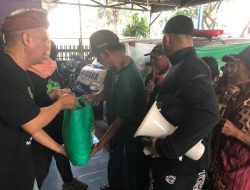 Filantropi Nusa Bangsa Indonesia Gelar Bakti Sosial, Bagikan Ratusan Sembako pada Kaum Dhuafa