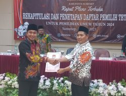 Jumlah Pemilih Pemilu 2024 di Sumenep Berkurang 19.211 Orang