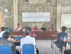 Tahapan Program Patra Daya Tahun 2023,EMCL dan Alas Gelar Sosialisasi di Tiga Desa kecamatan Kota Bojonegoro