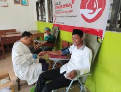 Awali MPLS,MTs Plus Nabawi Kedungadem laksanakan Donor Darah