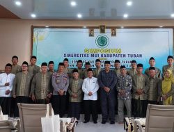 Sinergitas Kemenag dengan MUI Kabupaten Tuban di Acara Simposium Ponpes Bejagung