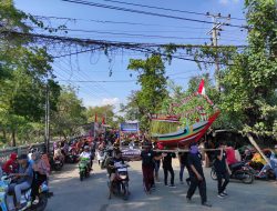 Meriahnya Kirab Budaya Sedekah Laut Desa Glondonggede Tahun 2023