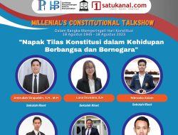 Peringati 78 Tahun Lahirnya Konstitusi RI, PP OTODA Gelar Millenial’s Constitutional Talkshow