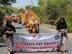 SMK Dirgahayu Kedungadem Juara 1 Pawai Budaya Tingkat SMA/SMK Kec. Kedungadem tahun 2023