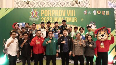 Hasil Porprov VIII Jatim Cabor Esports, Kota Surabaya Juara Umum