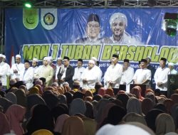 Ribuan Orang Bersholawat di MAN 1 Tuban
