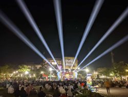 Kirab Pemilu, KPU Kabupaten Probolinggo, Sosialisasikan Pemilu dengan Bersholawat