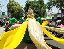 Thengul Tlatah Jati Antarkan SMPN 4 Bojonegoro Juara 1 Pawai Budaya Tahun 2023