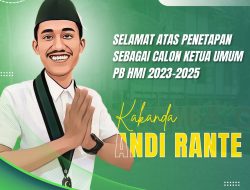 “HMI Preventif”, Ini Gagasan Andi Rante Maju Kandidat Ketum PB HMI di Kongres Pontianak