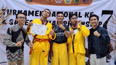 Atlet SBDS Tiga Serangkai Ranting Lobuk Sukses Raih 2 Gelar Turnamen Nasional Pencak Silat Sakera Championship 2023