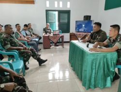 Panwascam Soko gelar Rakor Dengan Koramil Soko