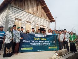 Lazisnu Tuban Serah Terimakan Program RTLH Kepada Korban Kebakaran