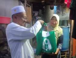 Awali Bulan Februari, Filantropi NBI Bagikan Ratusan Paket Sembako untuk Warga Wilayah Gresik