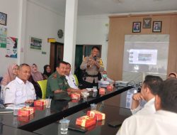 Kapolsek Ngambon Hadiri Acara Rapat Koordinasi Lintas Sektoral Puskesmas