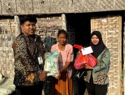 Jum’at Berkah, Manajemen Teras Kota Indonesia serahkan Bantuan Sembako