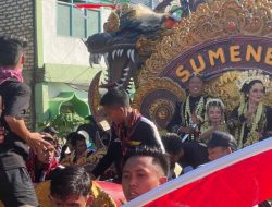 Jaga Kelestarian Budaya, Desa Meddelen Tampilkan 4 Musik Daul dan Jaran Serek di Karnaval HUT RI