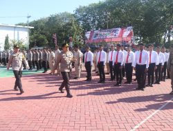 Amankan Pilkada, Kapolres Sumenep Lakukan Pengecekan Personel