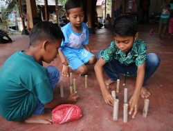 Kampung Lali Gadget Wadah Permainan Tradisional di Sidoarjo
