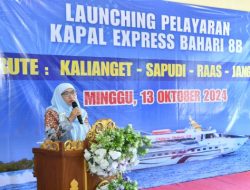Pemkab Sumenep Buka Rute Baru Kapal Cepat ke Kepulauan