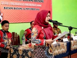 Lantik Pengawas TPS, Ketua Panwascam Batang-Batang Tekankan Integritas yang Tinggi