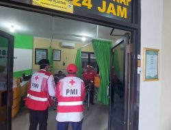 PMI Kabupaten Pasuruan Lakukan Layanan Pos Pertolongan Pertama Nataru di Wilayah Prigen