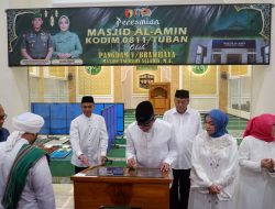 WABUP TUBAN SAMBUT BAIK KUNJUNGAN PANGDAM BRAWIJAYA