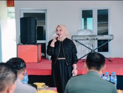 Tri Astuti Wakil Ketua DPD Gerindra Jatim menghadiri grand opening untuk SPPG Jenu