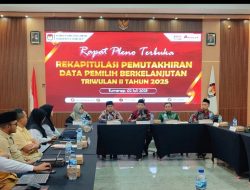 Pemilih Berkelanjutan di Sumenep Ditetapkan 87.5060 Orang