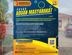 Bawaslu Sumenep Buka Posko Pengaduan PDPB