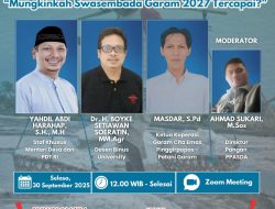 Kolaborasi untuk Swasembada Garam 2027.