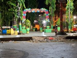 Taman Bunga Sumenep Mulai Tak Terawat, Fasum Rusak hingga Sampah Dibiarkan Berserakan