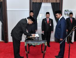 Lantik Pj Sekda, Bupati Minta Lebih Inovatif dan Perkuat Tata Kelola Pemerintahan