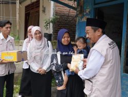 Baznas Dan Dinkes P2KB Serahkan Daging Dam Haji