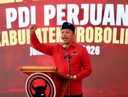 Lantik Pengurus PAC, Ini Pesan Khairul Anam, Ketua DPC PDI Perjuangan Kabupaten Probolinggo