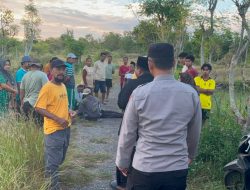 Lansia Ditemukan Meninggal di Jalan Desa Lobuk, Polisi Selidiki Penyebab Kematian