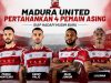Madura United Pertahankan Empat Pemain Asing untuk Musim Baru