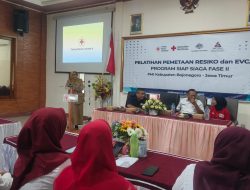Program SIAP SIAGA, KETUA PMI kabupaten Bojonegoro Buka Pelatihan Pemetaan Resiko dan EVCA