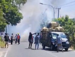 Jeriken BBM Meledak Saat Tabrakan, Pemotor di Pamekasan Tewas Terbakar