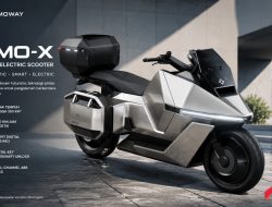 OMO-X Meluncur, Motor Listrik Pintar dengan Jarak Tempuh 260 Km dan Teknologi ala Mobil